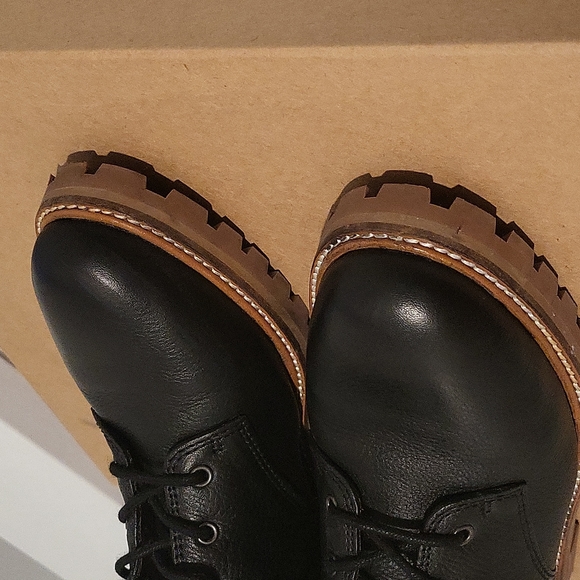 Madewell leather combat boots - Picture 5 of 7
